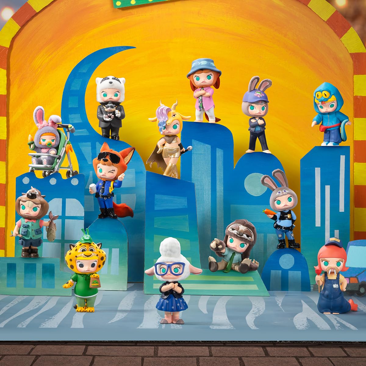 Amazon | POP MART MOLLY x ズートピア コラボシリーズ【アソート